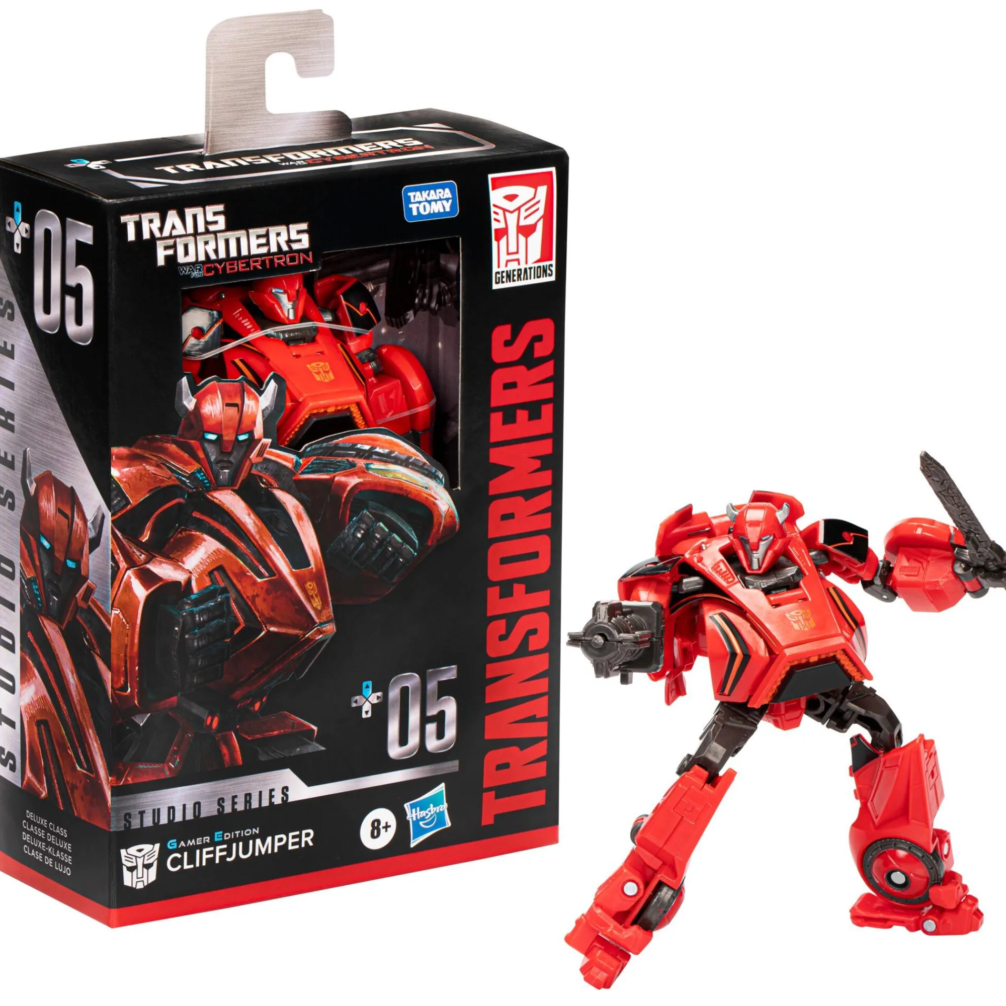 Hasbro Studio Series | Deluxe Class<Transformers WFC Studio Series Deluxe Action Figure - Cliffjumper