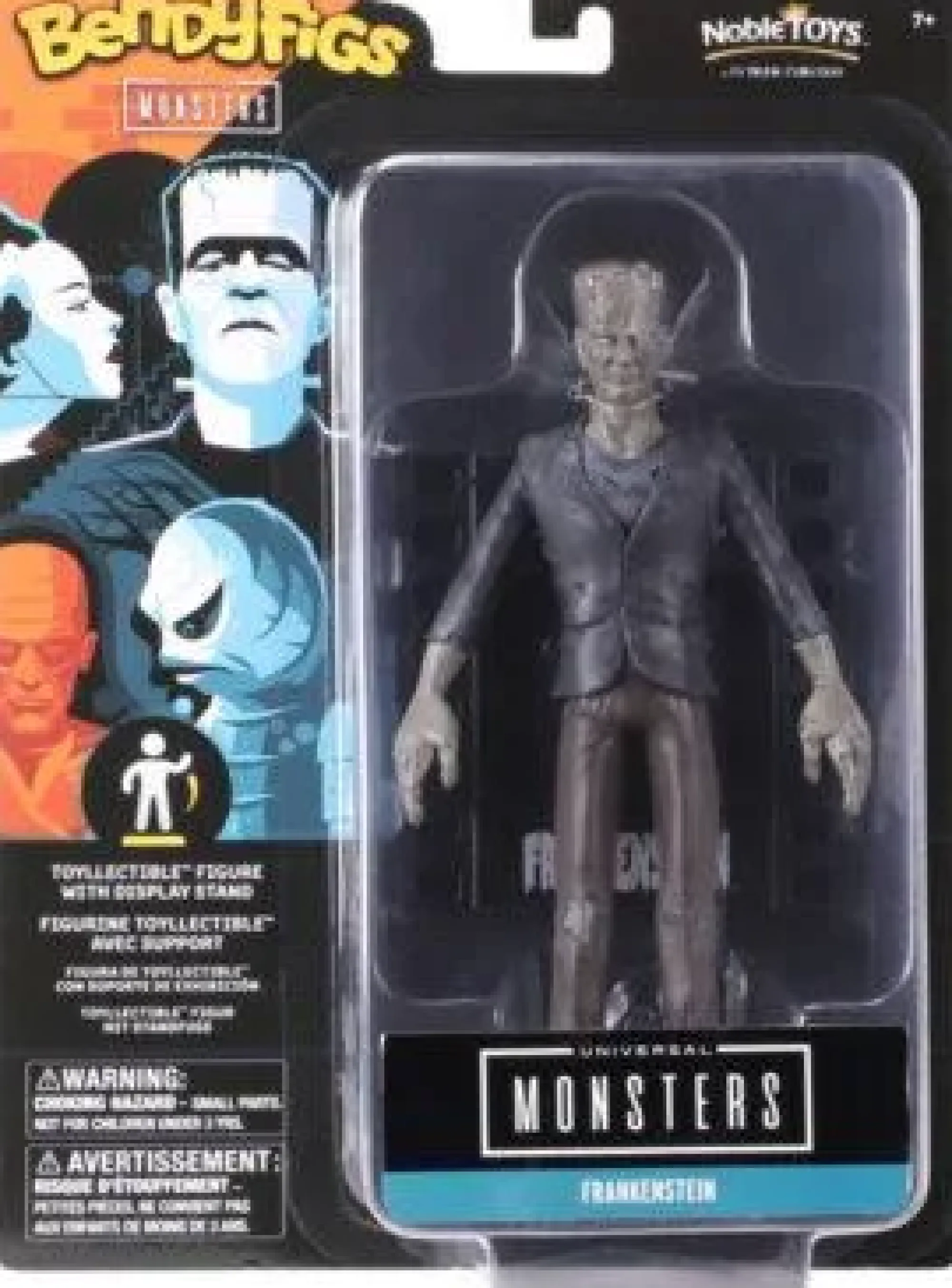 Noble Collection Universal Monsters | Bendyfigs<Universal Monsters Bendyfigs Action Figure - Frankenstein