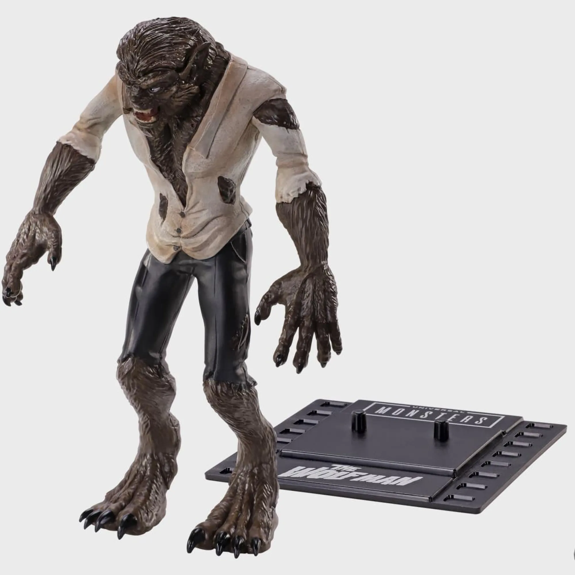 Noble Collection Universal Monsters | Bendyfigs<Universal Monsters Bendyfigs Action Figure - Wolfman