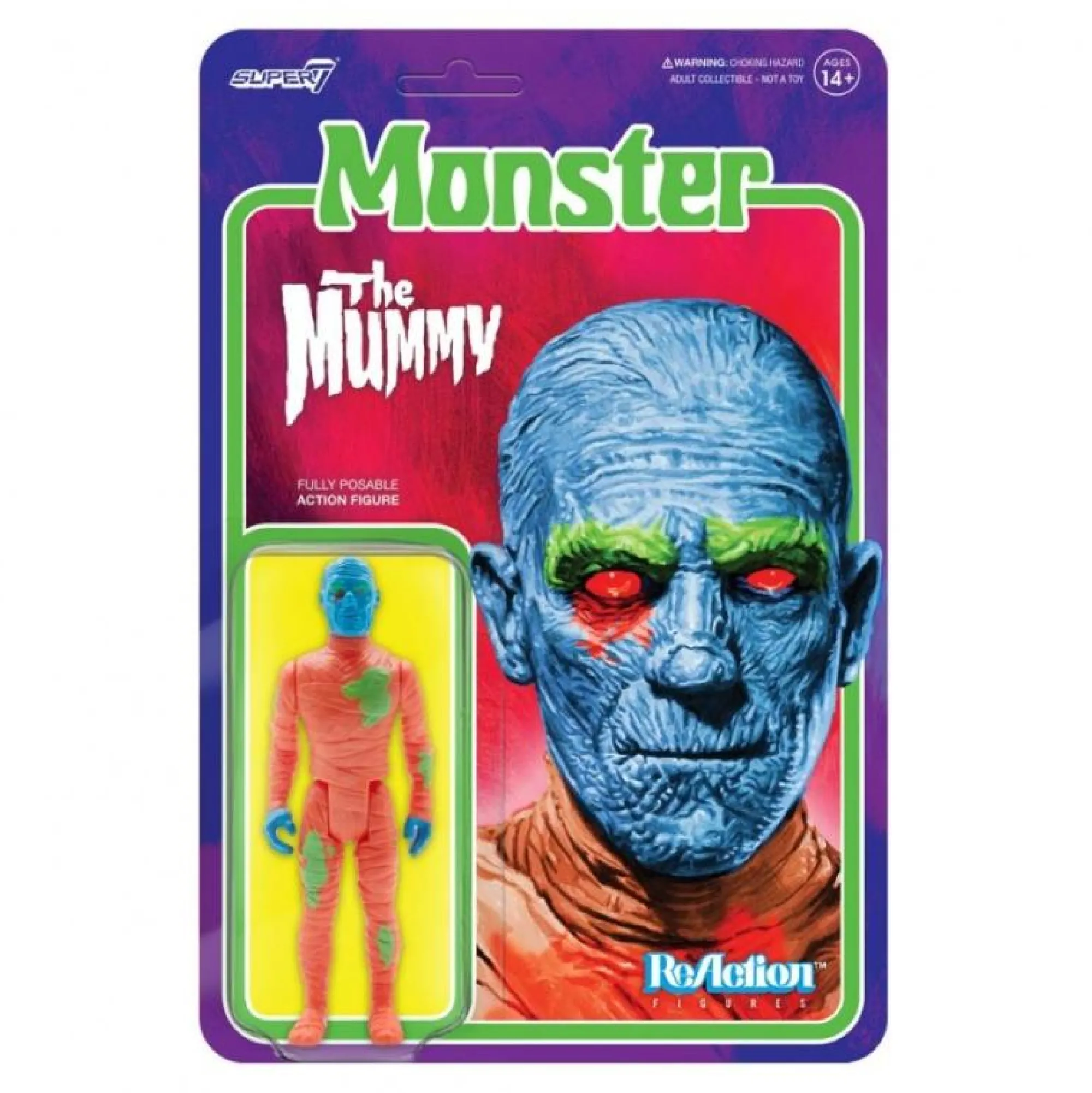 Super7 Reaction | Universal Monsters<Universal Monsters ReAction Action Figure - The Mummy (Costume Colours)