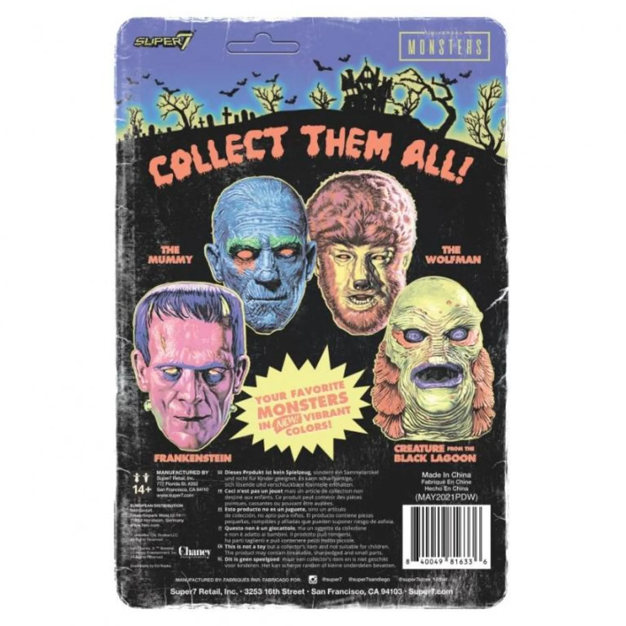 Super7 Reaction | Universal Monsters<Universal Monsters ReAction Action Figure - The Mummy (Costume Colours)