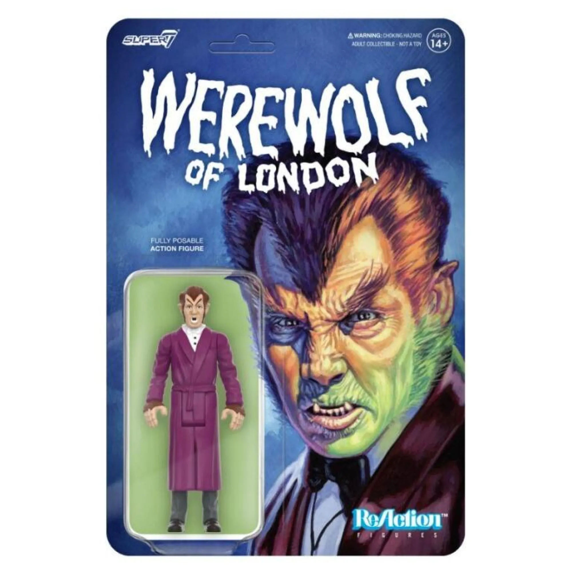 Super7 Reaction | Universal Monsters<Universal Monsters ReAction Action Figure - Werewolf of London