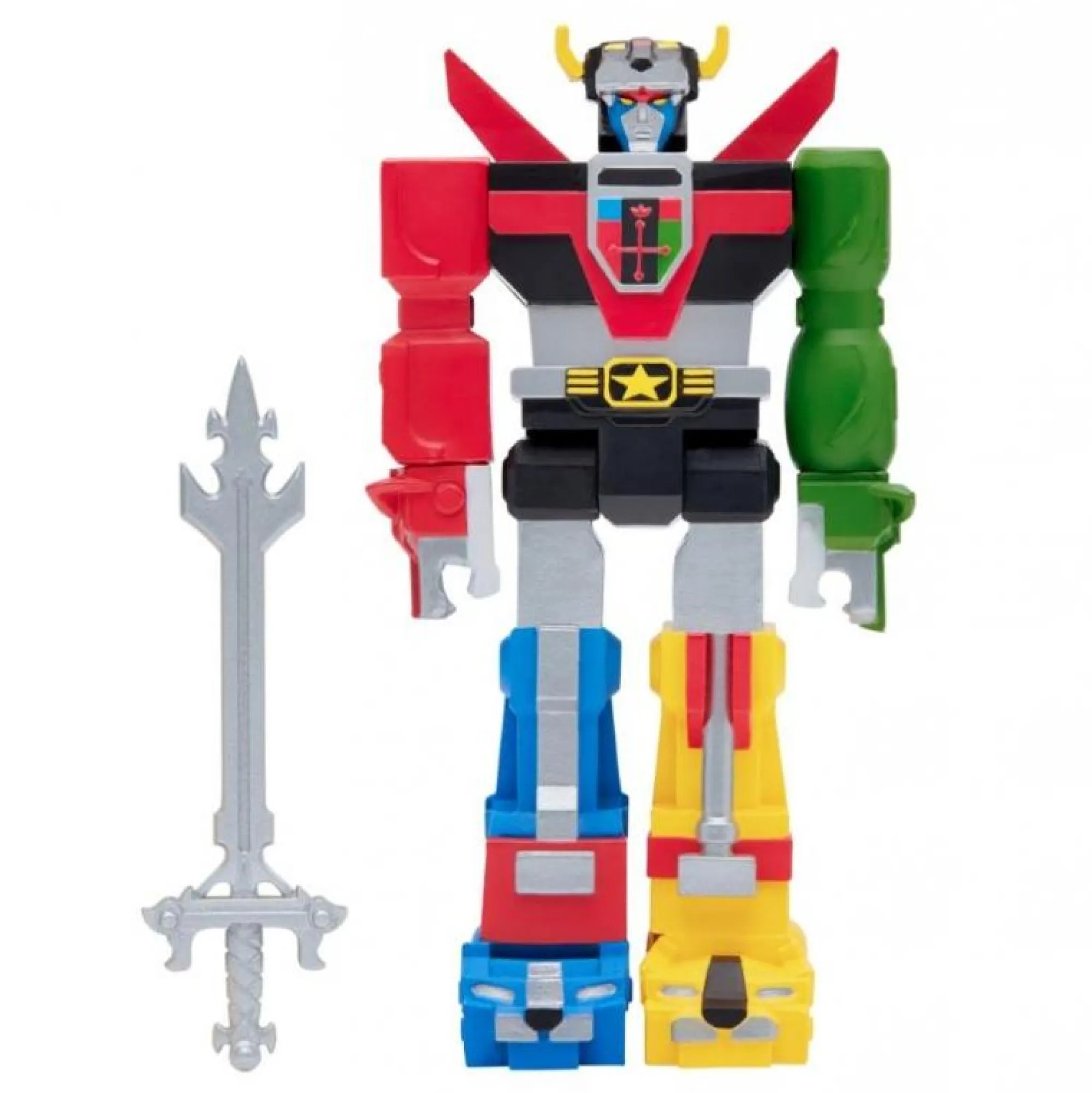 Super7 Reaction<Voltron Reaction Action Figure - Voltron