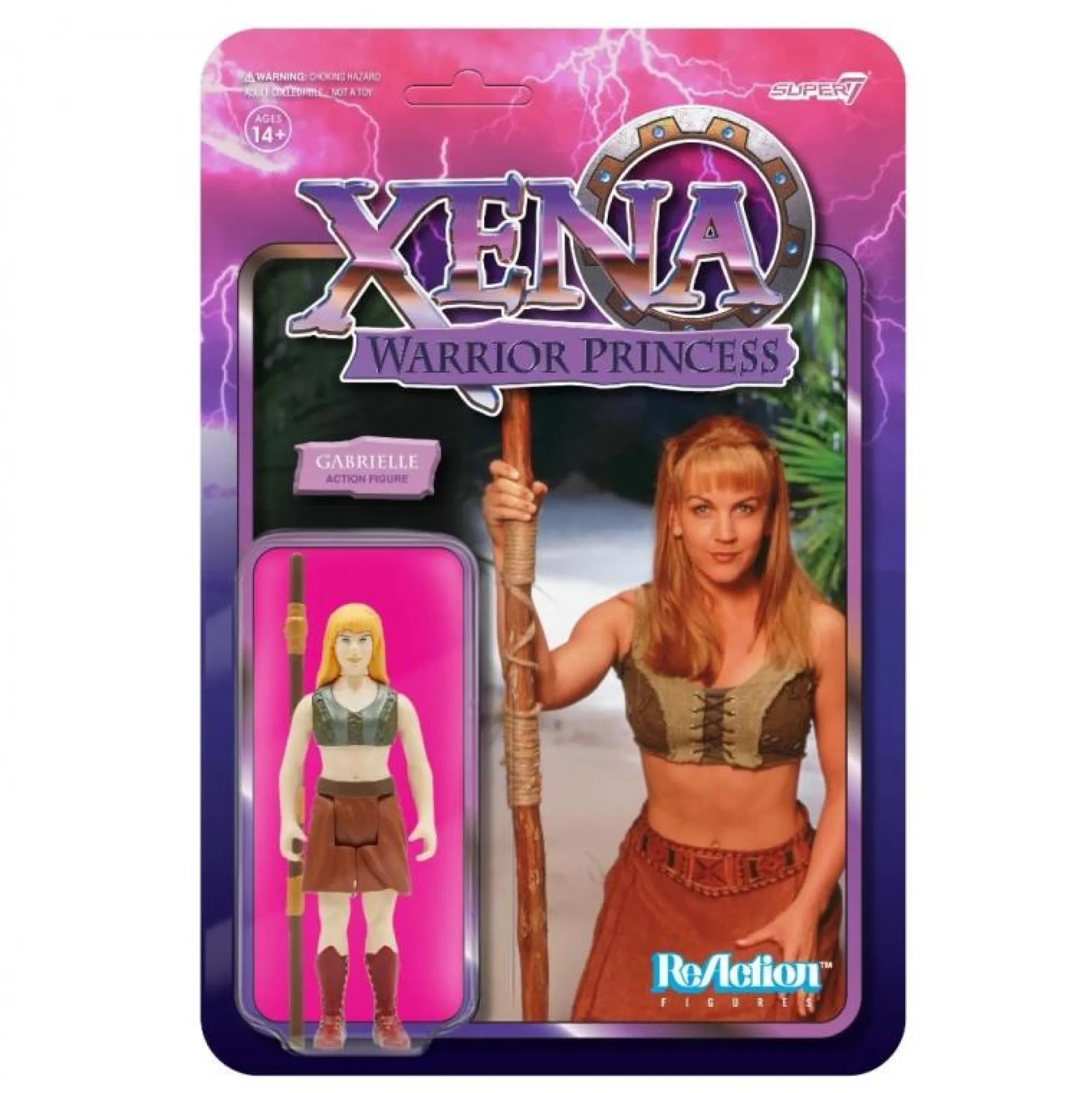 Super7 Reaction<Warrior Princess ReAction Action Figure Wave 1 – Gabrielle