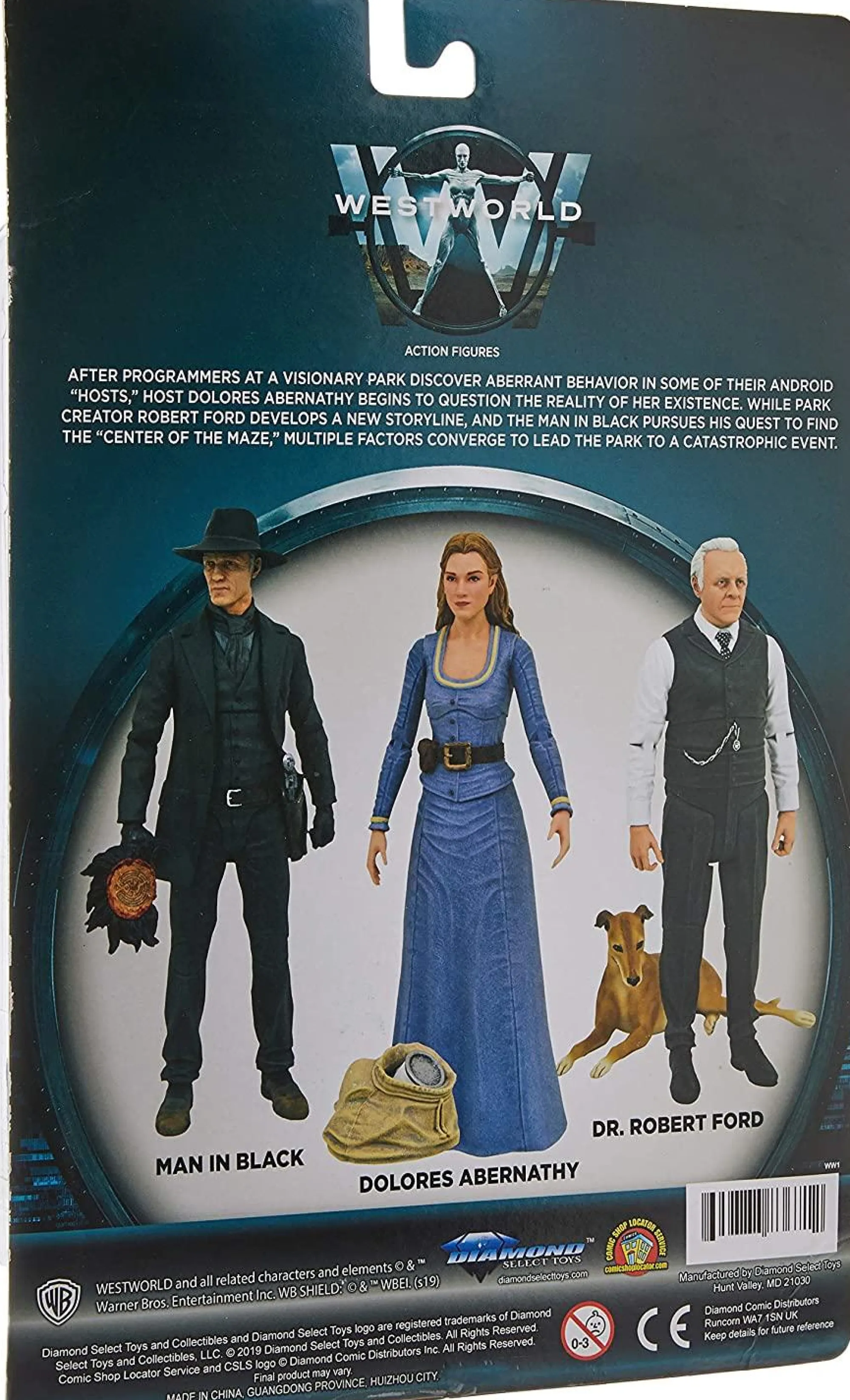 Diamond Select Miscellaneous<Westworld Select Series 1 Action Figure - Dolores