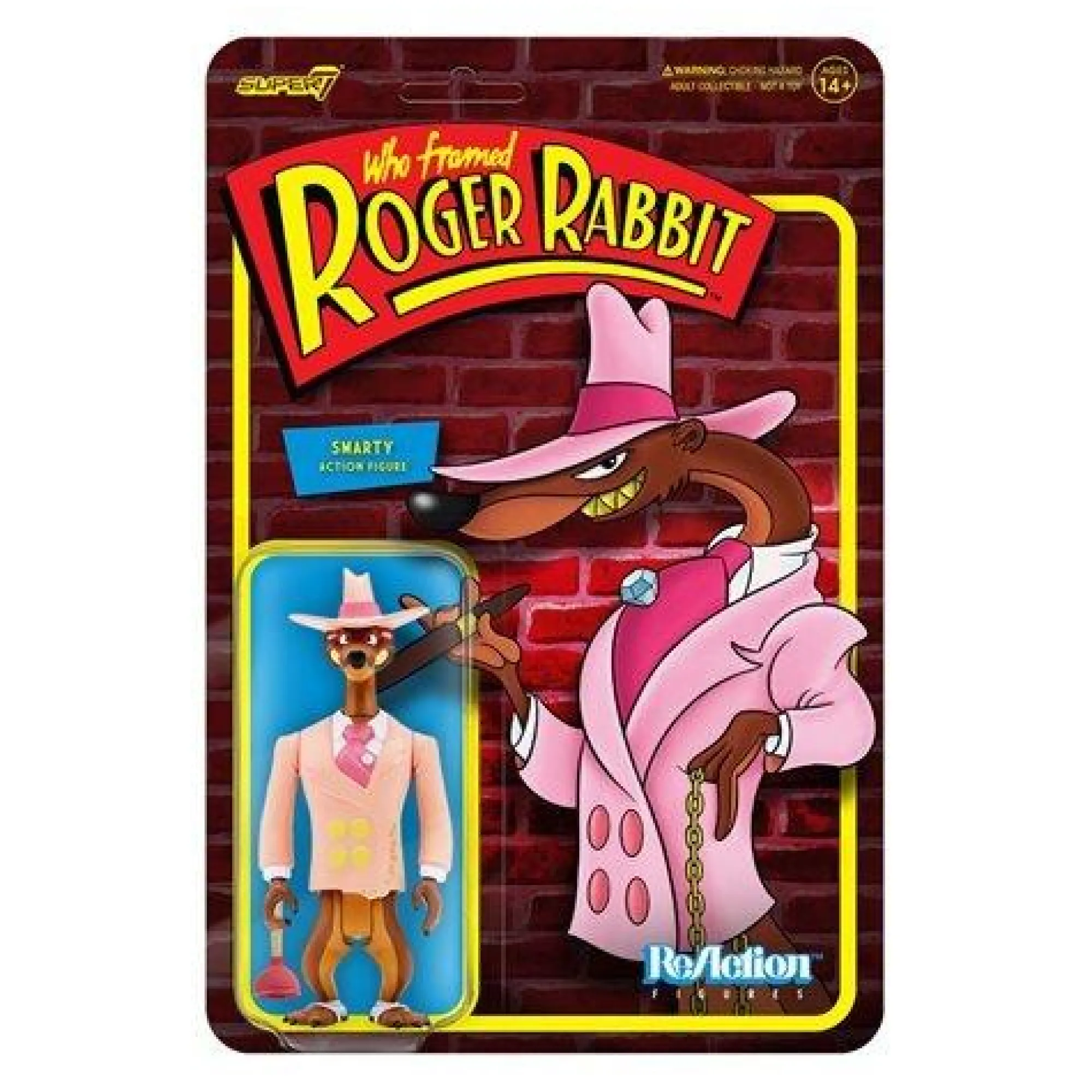 Super7 Reaction<Who Framed Roger Rabbit ReAction Action Figure - Smarty