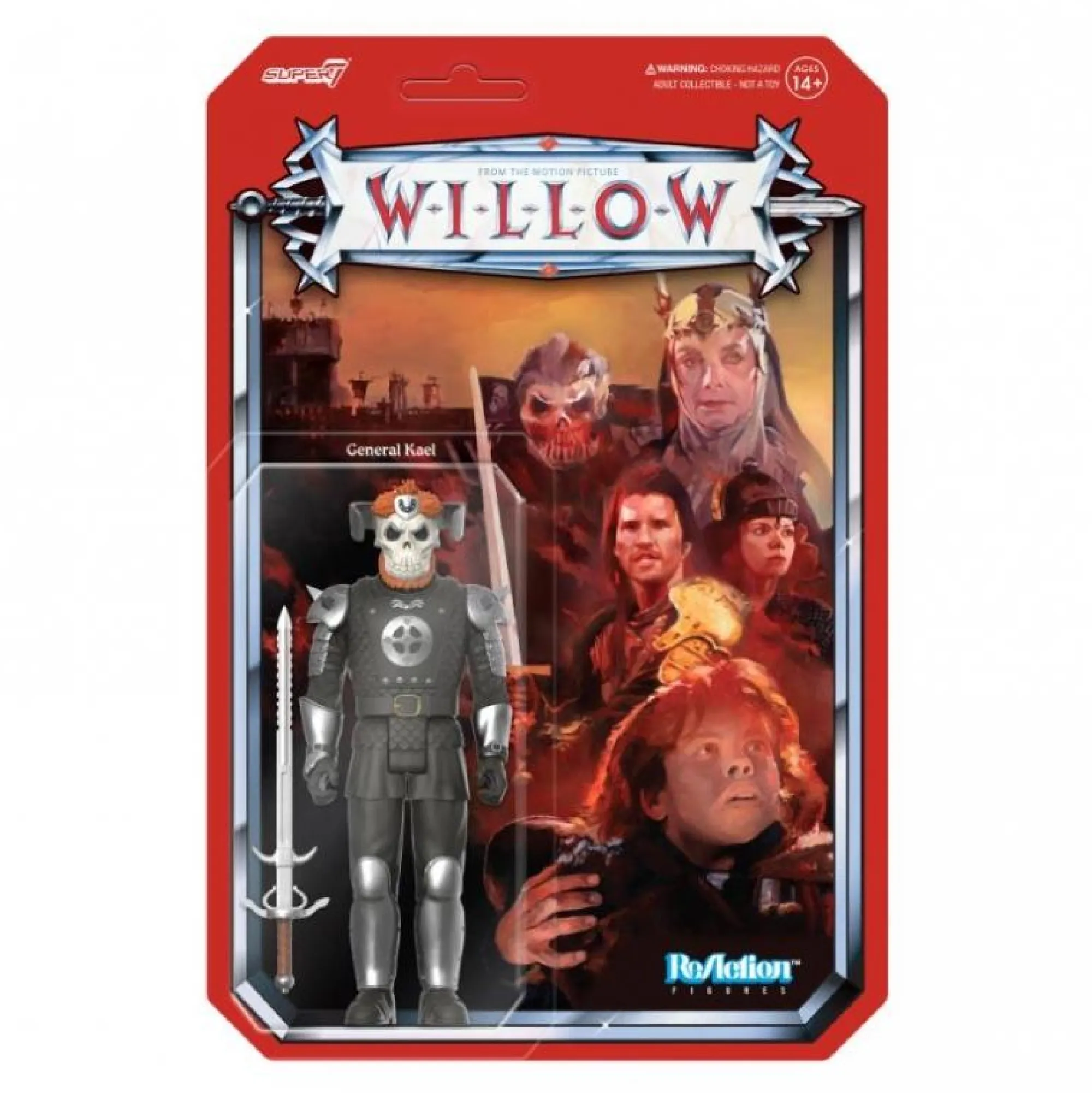 Super7 Reaction<WILLOW WAVE 2 REACTION ACTION FIGURE - KAEL