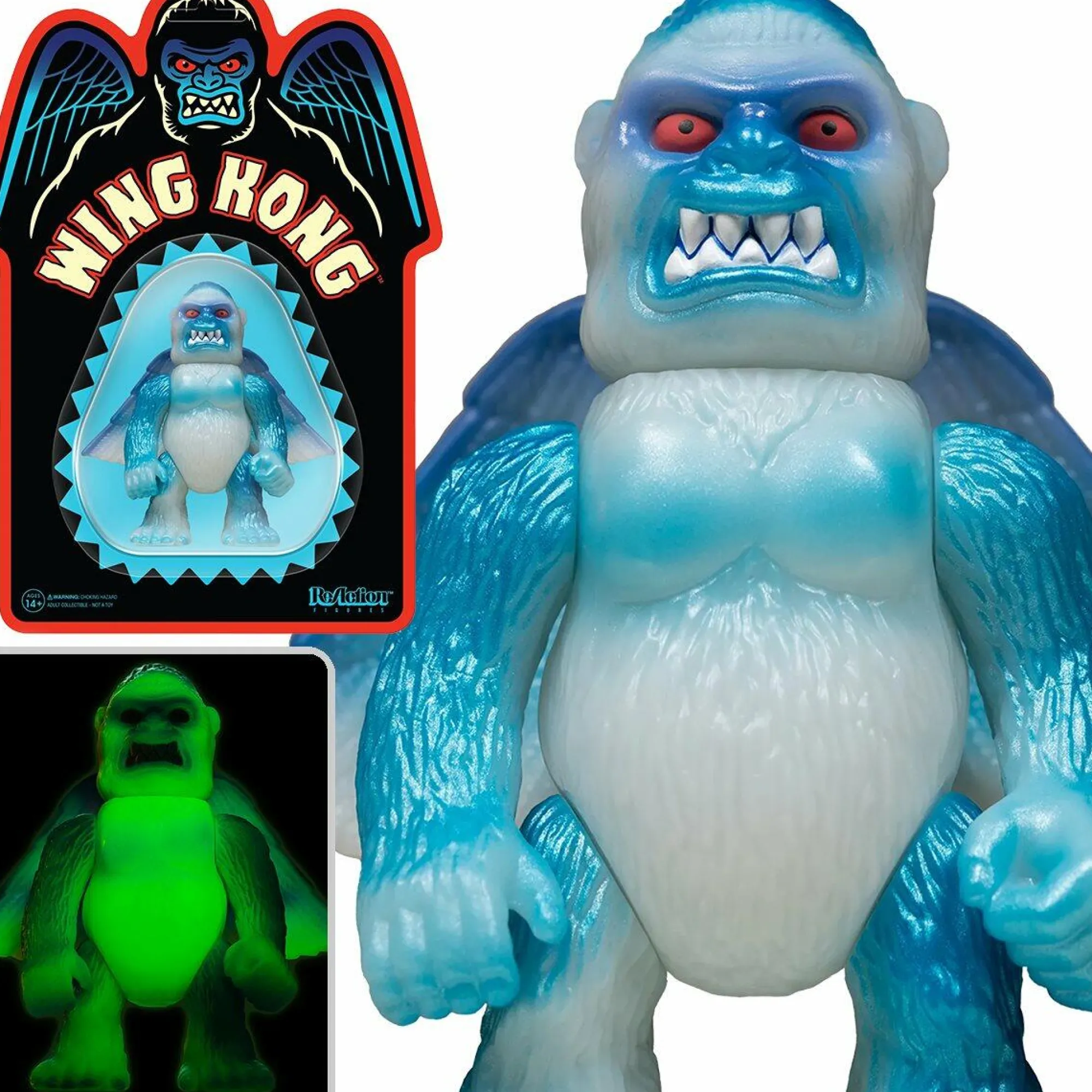 Super7 Reaction<Wing Kong ReAction Action Figure - Wing Kong