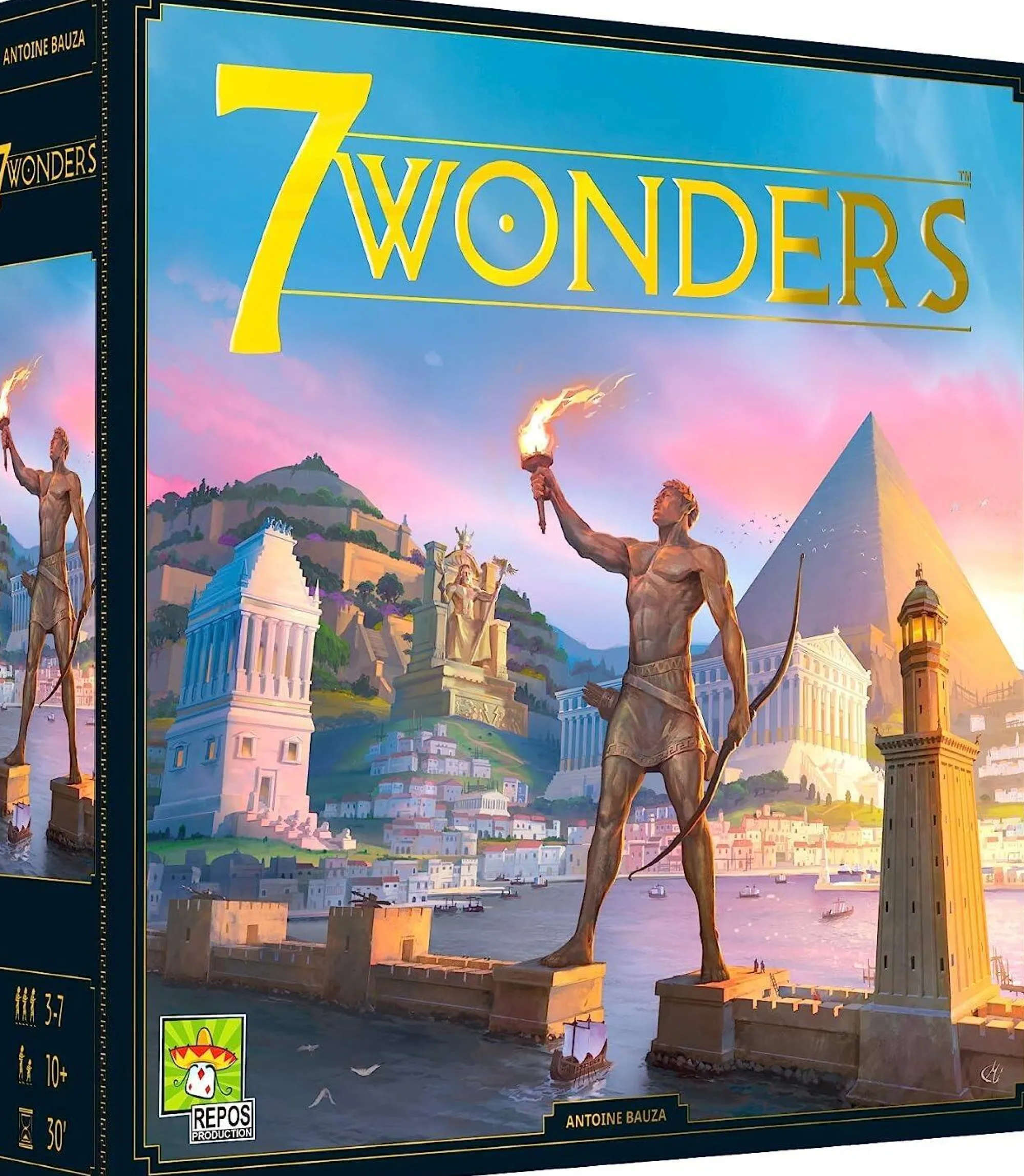 Repos 4+ Player Games | 2 Player Games<7 Wonders Board Game